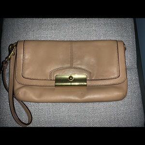 Coach XL wristlet